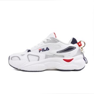 【FILA】HEART 女 運動休閒鞋 老爹鞋 經典 Y2K 愛心 舒適 厚底 彈力 白(5-J919Y-123)