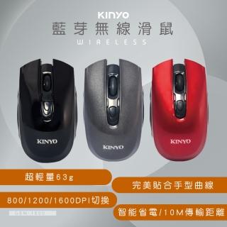 【KINYO】高靈敏2.4G無線滑鼠(福利品)