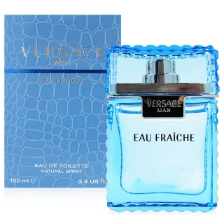 【VERSACE 凡賽斯】Eau Fraiche 雲淡風輕男性淡香水 EDT 100ml(平行輸入)