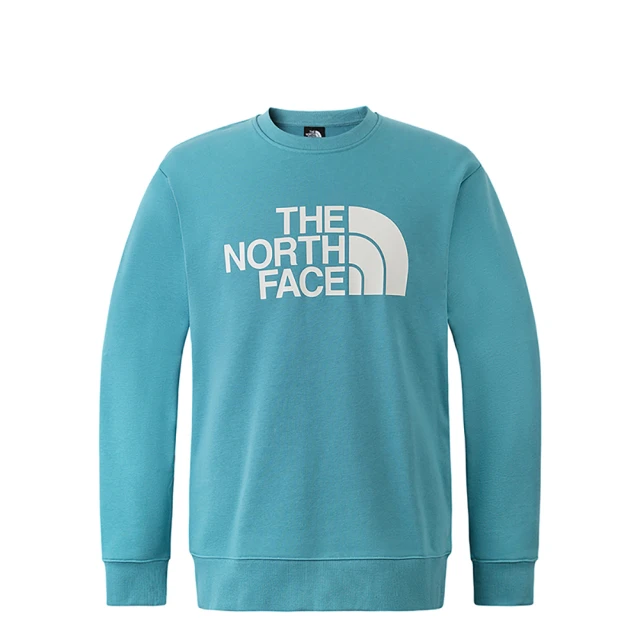 The North Face TNF 北臉 圓領套頭衫 大學T M TNF FOUNDATION RLX CREW - AP 男 女 藍色(NF0A8AT71OM)