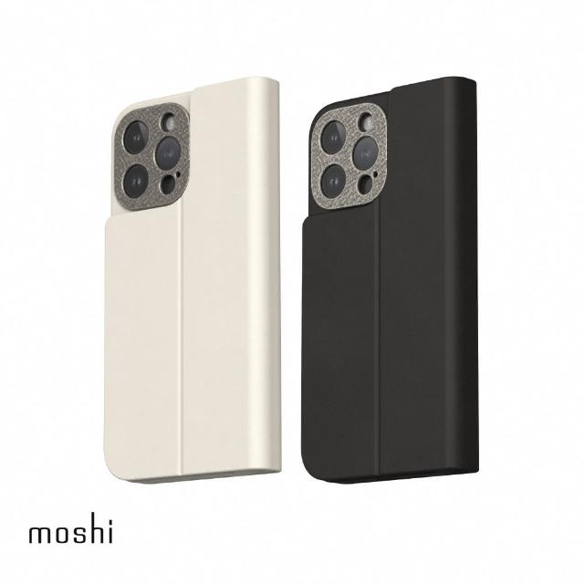 【moshi】iPhone 15 Pro Max Magsafe Overture 磁吸可拆式卡夾型皮套(iPhone 15 Pro Max)