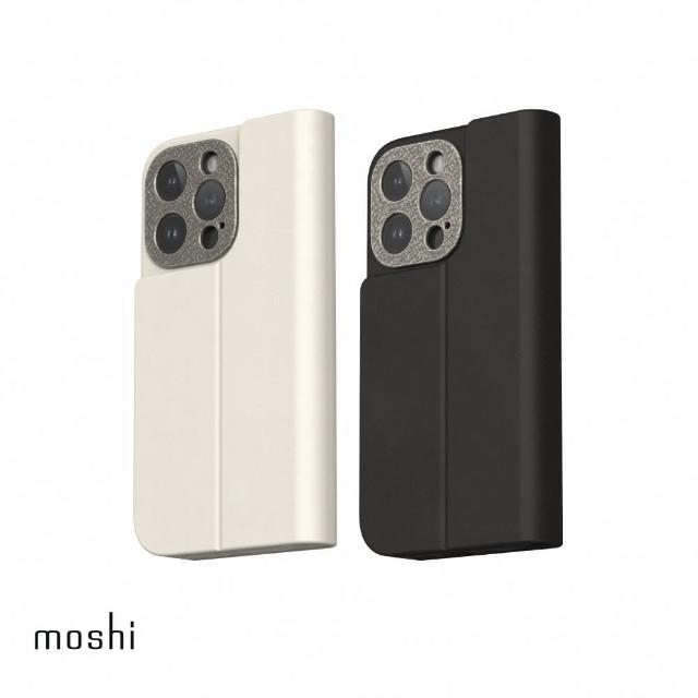 【moshi】iPhone 15 Pro Magsafe Overture 磁吸可拆式卡夾型皮套(iPhone 15 Pro)