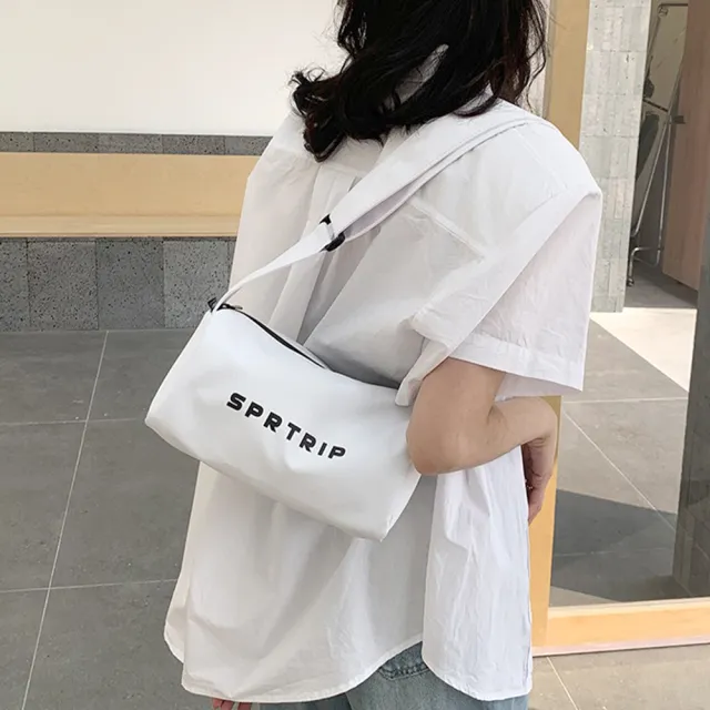 【LEESA】雙11 尼龍包包\女生包包\枕頭包\寬肩帶包包\輕量斜背包\輕量側背包\韓國斜背包\潮牌包