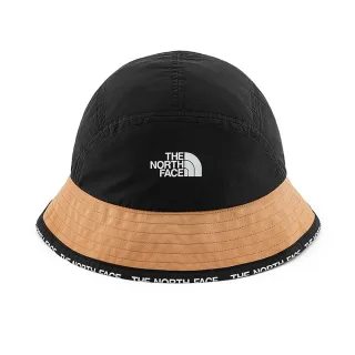 【The North Face】TNF 北臉 戶外帽 拼接漁夫帽 CYPRESS BUCKET 男 女 黑色(NF0A7WHAI0J)