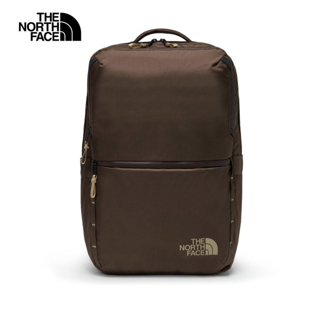 【The North Face】TNF 北臉  大容量 多夾層 休閒 後背包 COMMUTER DAYPACK - AP 男 女 棕色(NF0A8AMK9IS)