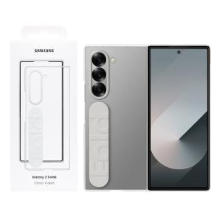 【Samsung 三星】Galaxy Z Fold6 原廠透明保護殼 - 指環帶(EF-QF956)