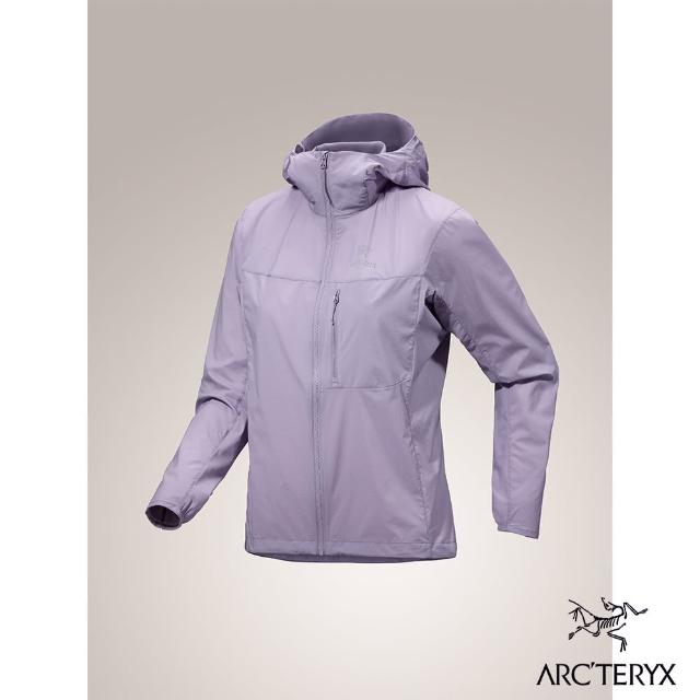 【Arcteryx 始祖鳥】女 Squamish風衣外套(藍香紫)