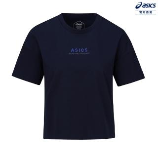 【asics 亞瑟士】短袖上衣 女款 亞洲版 訓練上衣(2032D204-400)