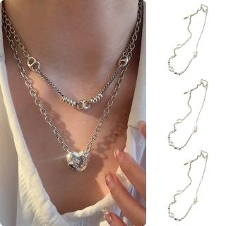 【LEESA】s925純銀項鍊\女生項鍊\復古項鍊\個性項鍊\歐美項鍊\抗過敏項鍊\不掉色項鍊\小禮物\女