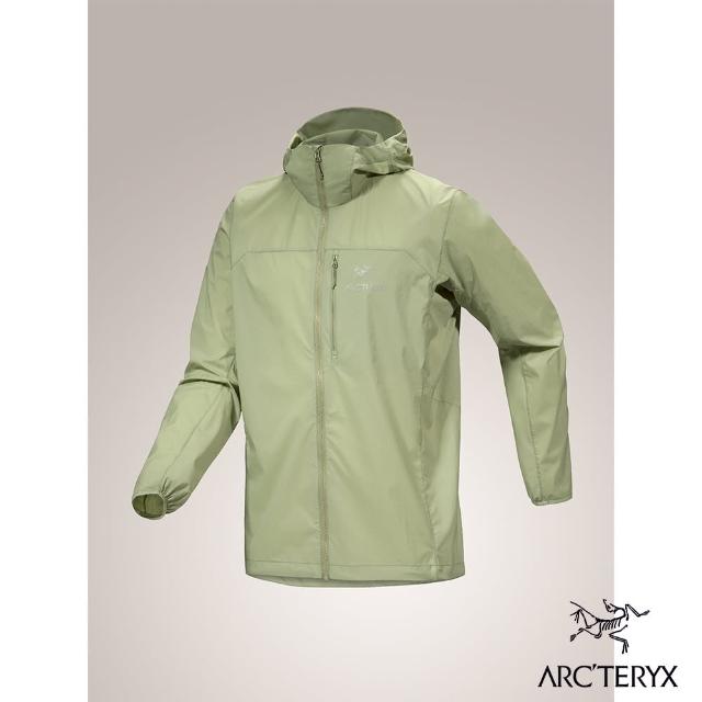 【Arcteryx 始祖鳥】男 Squamish 風衣外套(卡洛斯綠)