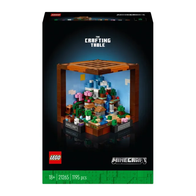 【LEGO 樂高】21265 Minecraft系列 TheCraftingTable(當個創世神 工作台 擺設)