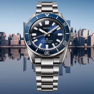 【SEIKO 精工】Prospex 1965經典復刻三日鍊機械潛水錶-藍x銀/40mm 雙12限定(SPB451J1/6R55-00G0B)