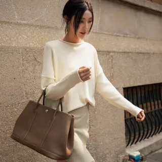 【LEESA】皮革包\歐美\高cp值包包\2022新款\斜背包\女包\手提包\側背包女\通勤包\花園包\ 