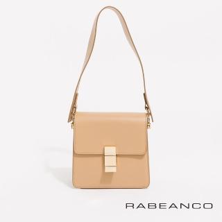 【RABEANCO】JENNINE方型雙背帶肩揹包(杏)