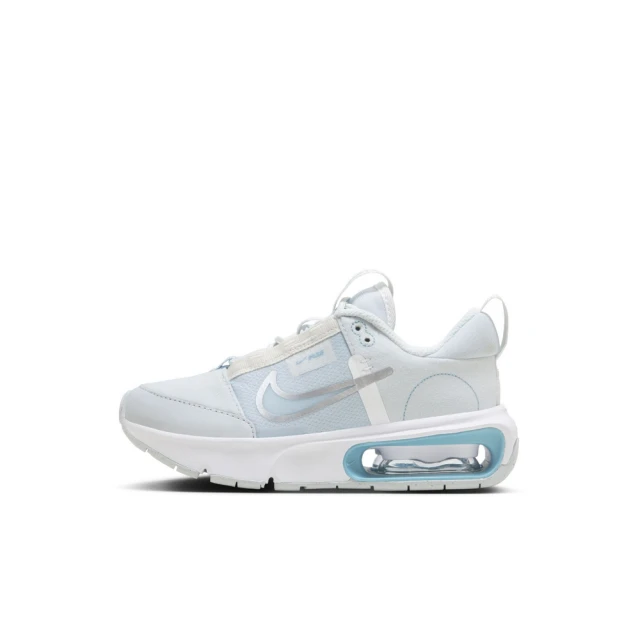 NIKE 耐吉 AIR MAX INTRLK PS 運動鞋 女鞋 童鞋 中童 灰 藍 白 氣墊(DC9289-400)