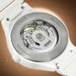 【Rado 雷達表】最新 True Round Automatic Open Heart真我鏤空 芯運白40㎜ 加上鍊機7豪禮 R01(R27115012)