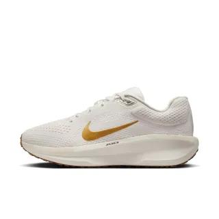 【NIKE 耐吉】WMNS AIR WINFLO 11 運動鞋 慢跑鞋 女鞋 米白 金 路跑 訓練 透氣(FJ9510-003)