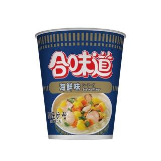 【NISSIN 日清】合味道 海鮮味杯麵 68g(日清泡麵)