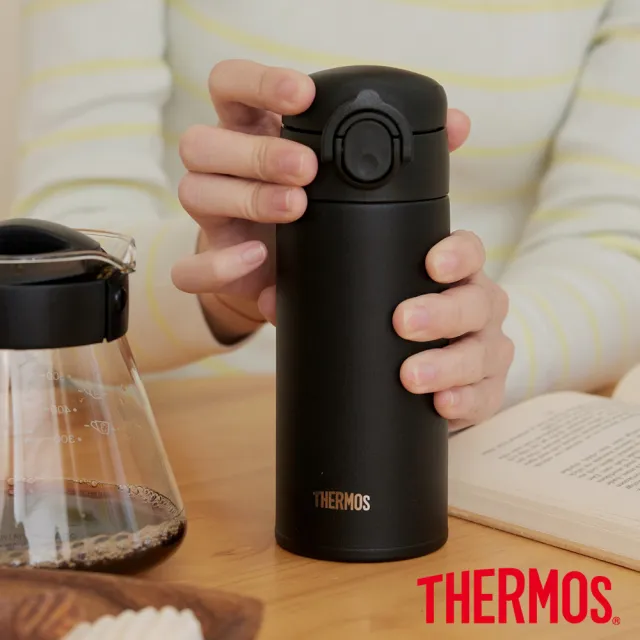 【THERMOS 膳魔師】不鏽鋼彈蓋真空保溫杯350ml(JOK-350)