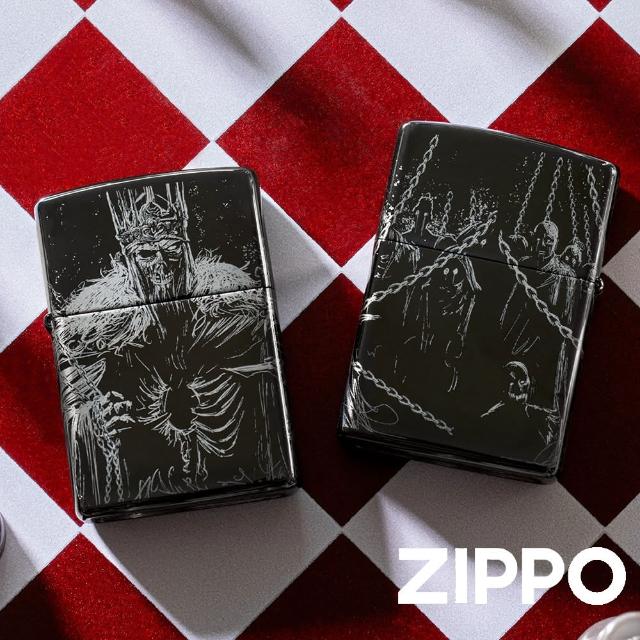 【Zippo】骷髏王防風打火機(美國防風打火機)