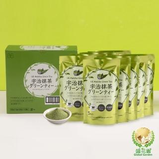 【盛花園】日本不二食品-宇治抹茶粉末(10袋/組)