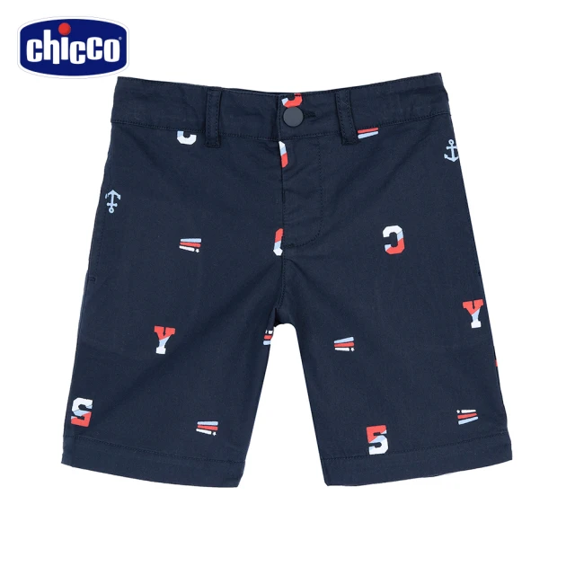 Chicco 24SS童裝-帆船之旅-滿版五分褲優惠推薦