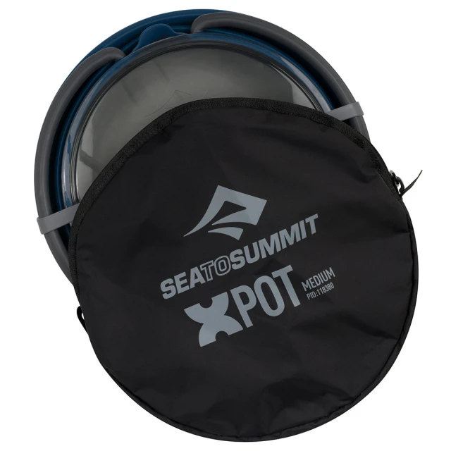 SEA TO SUMMIT 收納袋-Xpot 1.4L 折疊鍋(餐具組/露營/戶外裝備/鍋子/隔熱)