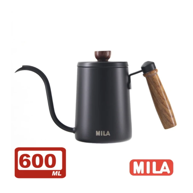 MILA MILA木柄鶴嘴手沖壺(600ml)