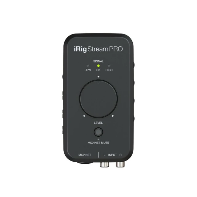 IK Multimedia iRig Stream Pro(直播錄音介面 相容iOS Android Mac PC)