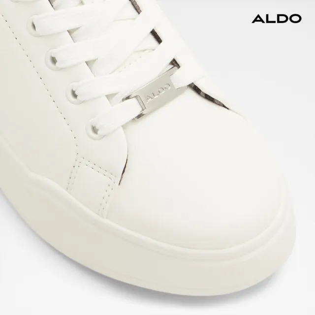 【ALDO】雙11★NINY-流行百搭時髦厚底休閒鞋-女鞋(白配銀銅色)