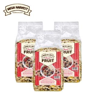 【Mega Harvest】德國天然什錦水果穀片 1kgX3包