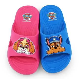 【童鞋城堡】童鞋 中小童 拖鞋 汪汪隊立大功(AW1146-桃 / 藍)