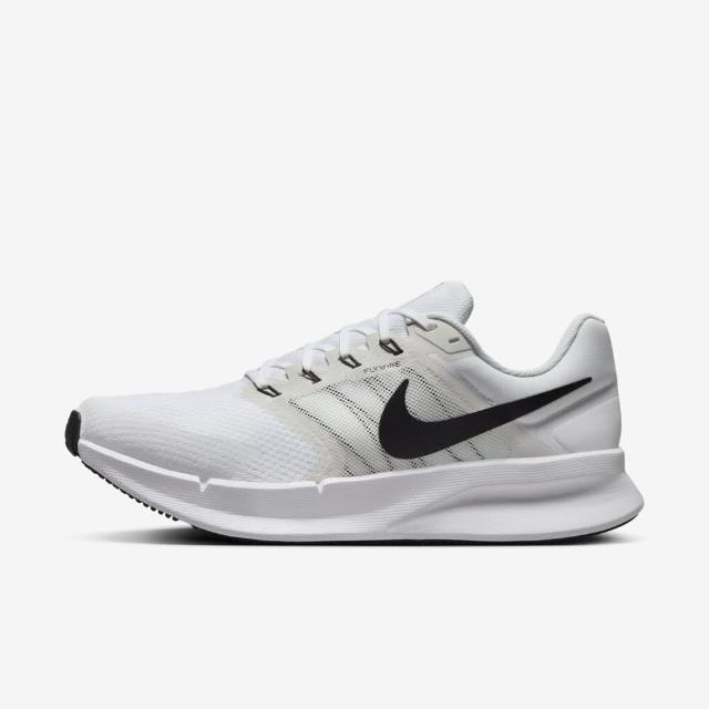 【NIKE 耐吉】Run Swift 3 男 慢跑鞋 運動 路跑 休閒 透氣 緩震 支撐 耐穿 白黑(DR2695-102)