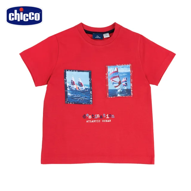 【Chicco】24SS童裝- 帆船之旅-短袖上衣