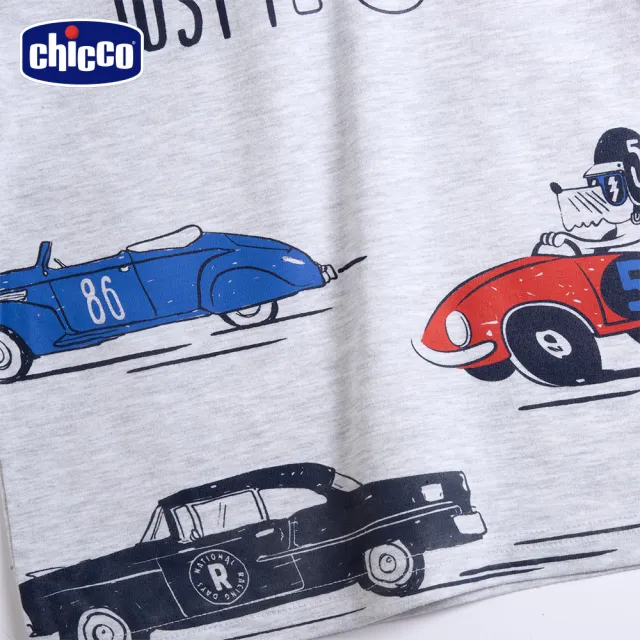 【Chicco】24SS童裝-競賽-塞車短袖上衣