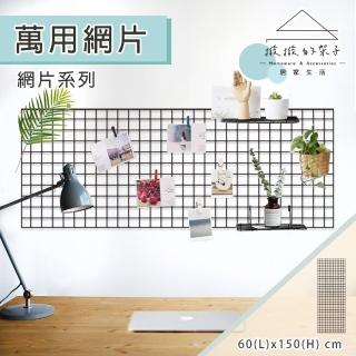 【撥撥的架子】60x150cm 壁掛款 網片置物架 植物架子 平面網 植物牆 居家展示牆(2x5 多功能網片)
