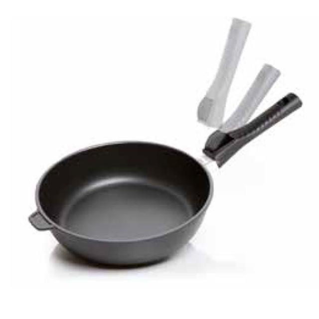 【RISOLI 里索利】福諾系列不沾單柄深炒鍋28cm