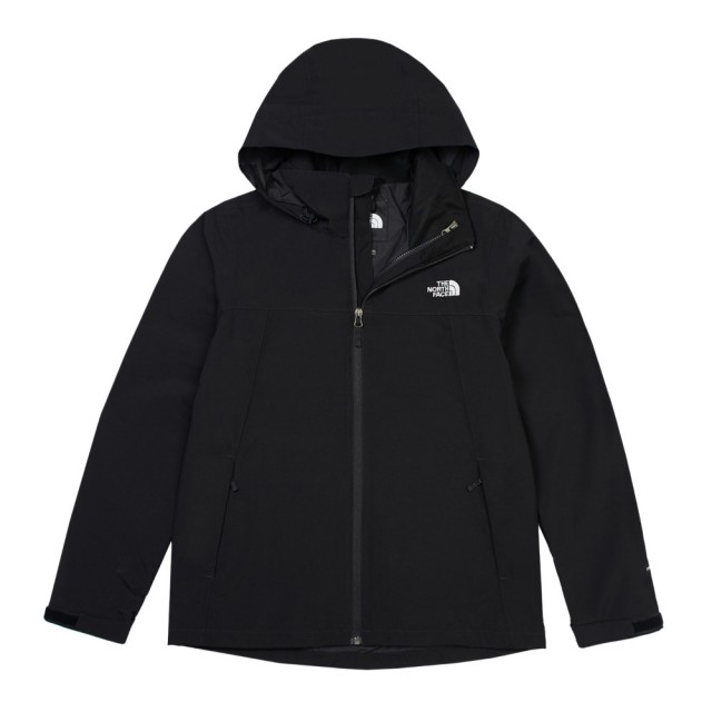 【The North Face】TNF 北臉 防潑水 透氣 外套 W SANGRO DRYVENT JACKET - AP 女 黑色(NF0A88FY4H0)