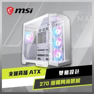 【MSI 微星】MAG PANO 100R PZ WHITE 電腦機殼