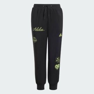 【adidas 愛迪達】BRAND LOVE 運動長褲 吸濕排汗 童裝 IA1577
