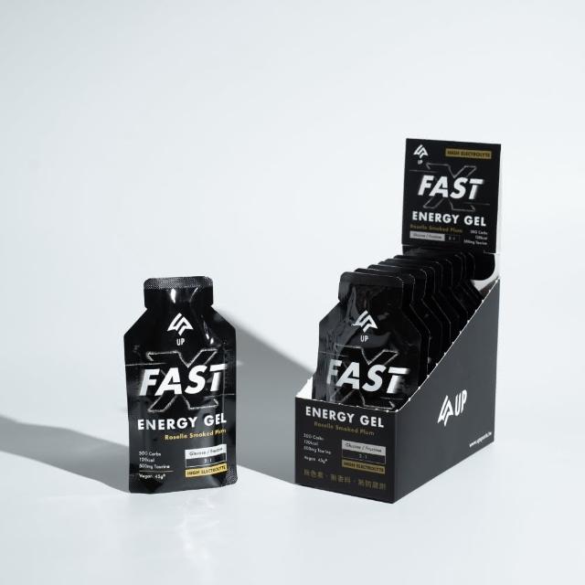 【UP Sports】UP FAST-X 能量果膠-洛神烏梅風味45g*10包