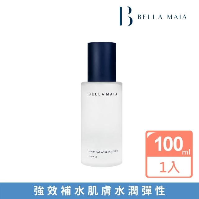 【BellaMaia 蓓拉瑪雅】緊膚保溼水凝露100mlx1入(一瓶2用 保濕精華+化妝水)