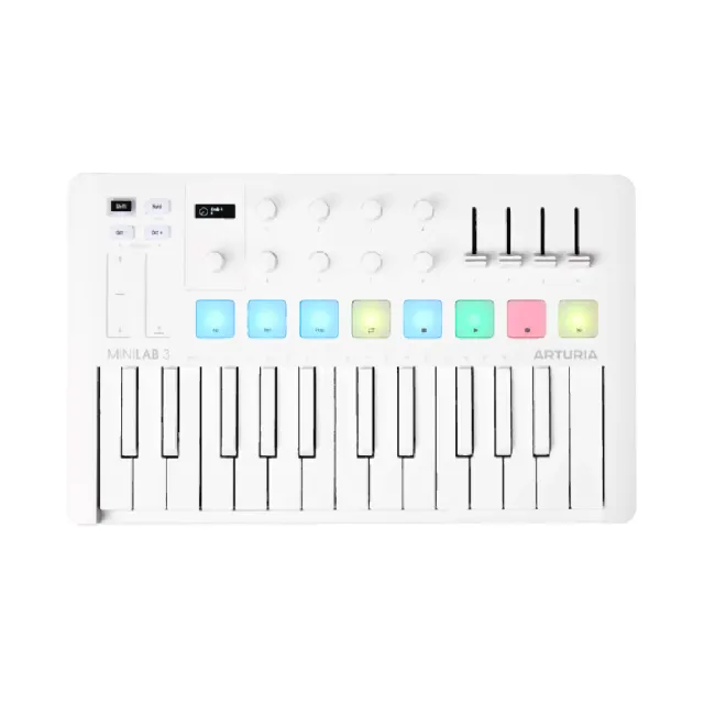 【Arturia】MiniLab MKIII MIDI 控制器(公司貨保證)