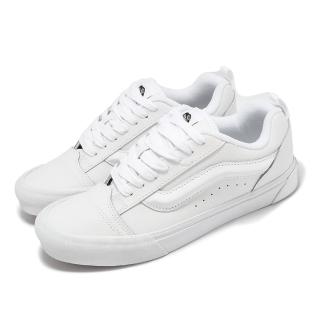 【VANS】休閒鞋 Knu Skool 男鞋 女鞋 白 全白 小白鞋 板鞋 厚鞋舌(VN0009QCW00)