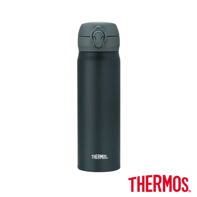 【THERMOS膳魔師】不鏽鋼超輕量彈蓋真空保溫瓶500ml(JNL-504)