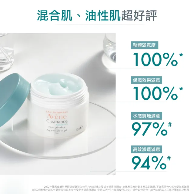 【Avene 雅漾官方直營】毛孔緊緻霧光凝凍50ml(控油/曬後舒緩降溫)