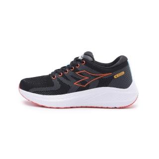 【DIADORA】寬楦輕量運動跑鞋 黑 男鞋 DA73321