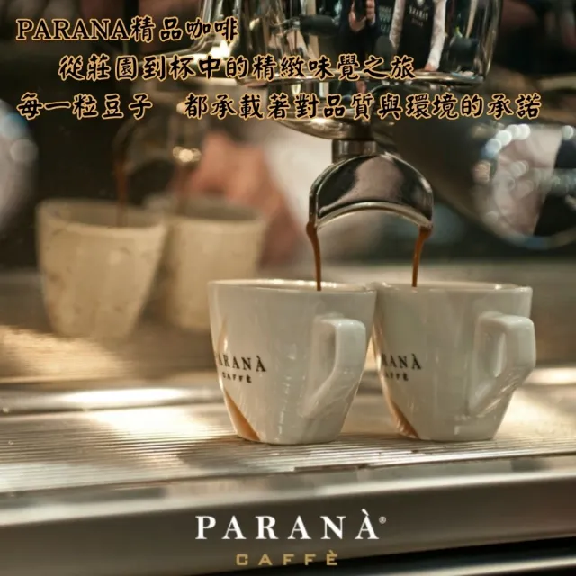 【PARANA  義大利金牌咖啡】尊貴絲絨咖啡豆半磅(新鮮進口、豐富濃郁強烈的果香)