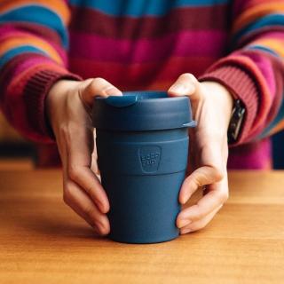 【KeepCup】官方直營 真空保溫杯 340m - 優雅藍(韓國高品質 304不鏽鋼原料製成)