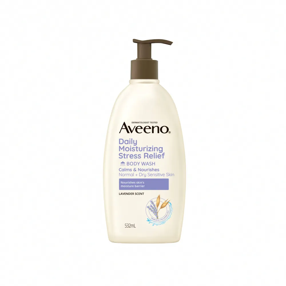 【Aveeno 艾惟諾】薰衣草香氛舒緩沐浴露532ml(沐浴乳)